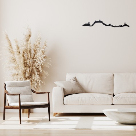 Skyline de Serón, silueta de decoración para pared