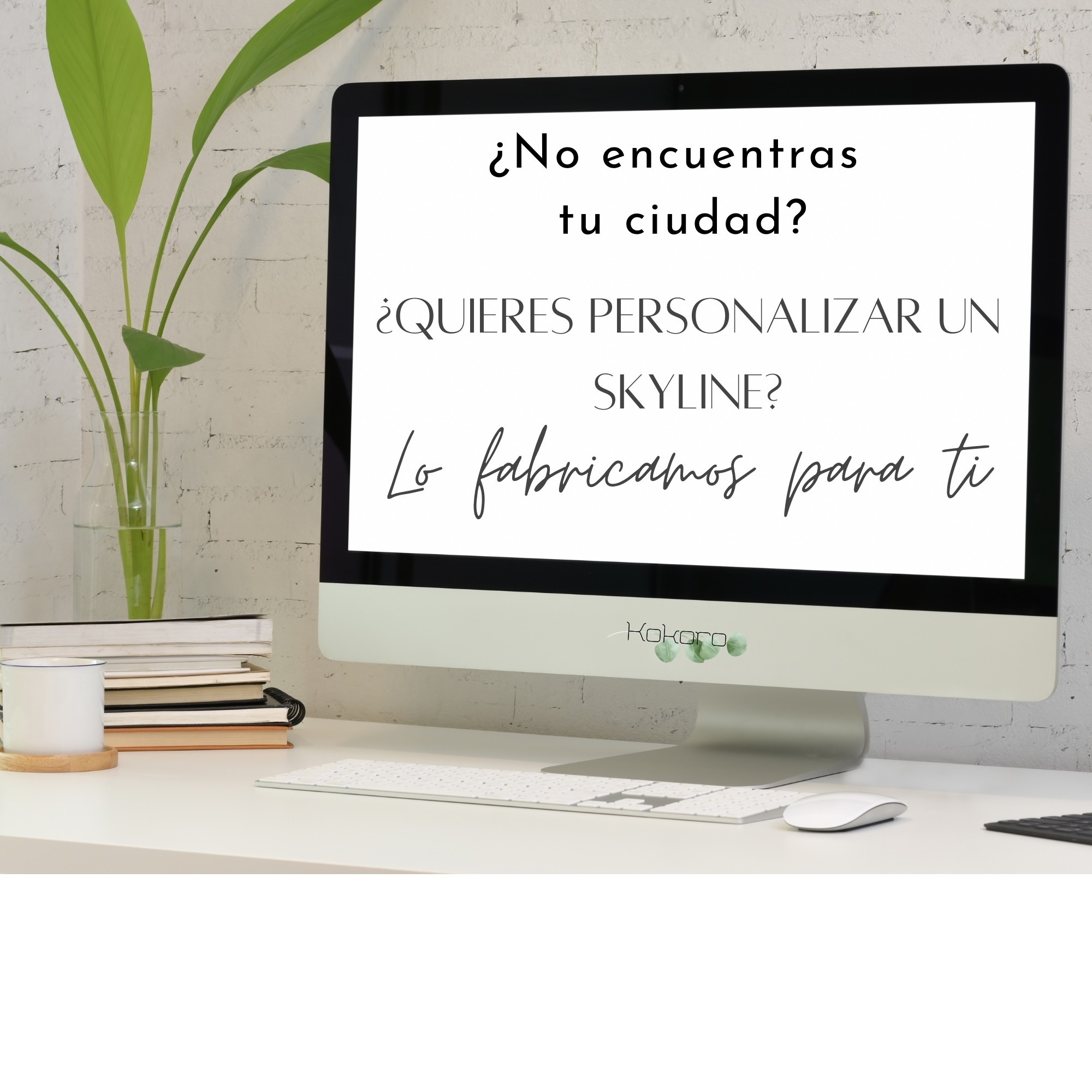 Skyline silueta personalizada de ciudades y lugares para decoración de pared