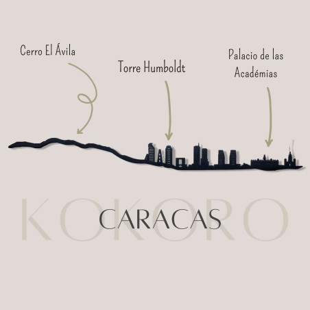 Skyline de Sevilla hecho con materiales reciclados