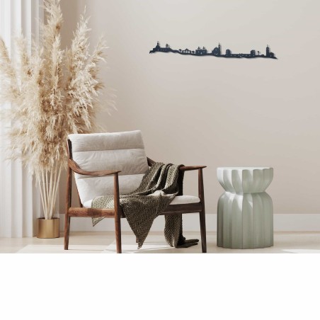 Skyline de Úbeda, silueta de decoración para pared fabricada con impresión 3d y plástico reciclado