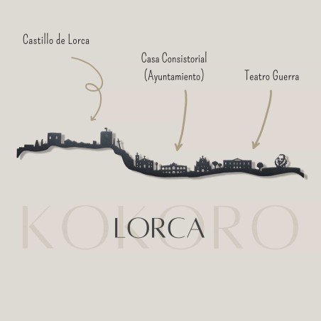 Skyline de Lorca para decoración
