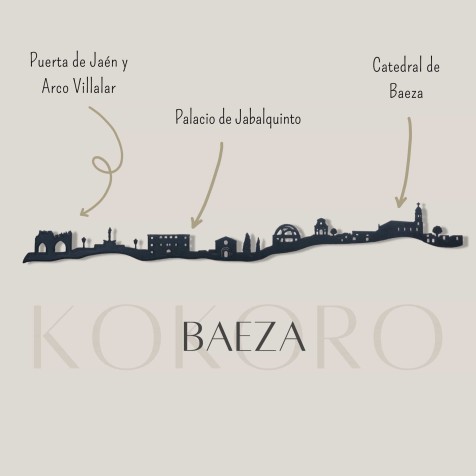 Skyline de Baeza para decoración