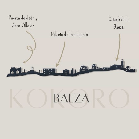 Skyline de Baeza para decoración